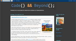 Desktop Screenshot of codeandbeyond.org