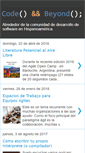 Mobile Screenshot of codeandbeyond.org